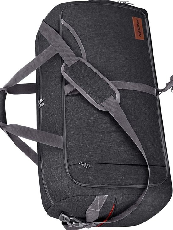 Canway Other - Canway 65L Travel Duffel Bag, Foldable Weekender Bag with Shoes Compartment